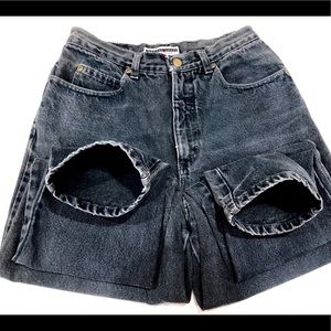 80s Jennifer Moore Black Jeans-29Wx31L (8)